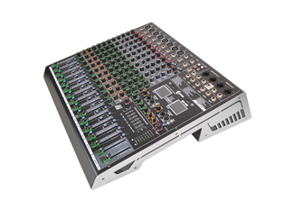 Audio Mixer 8 Mono + 2 Stereo Music Channels Dual Effects and Bluetooth